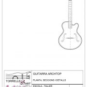 Plano Guitarra Archtop