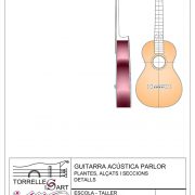 Plano Guitarra Parlor 