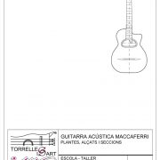 Plànol Guitarra Maccaferri